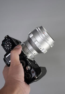 TTArtisan 75mm F1.5 M42 Mount Silver - Swirly Bokeh