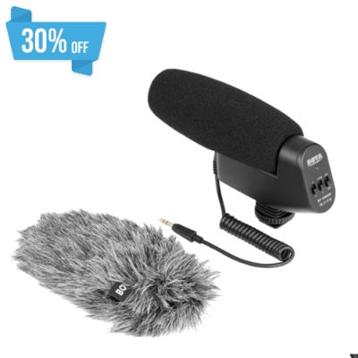 Boya Shotgun Mic - Shotgun condenser mic BY-VM600