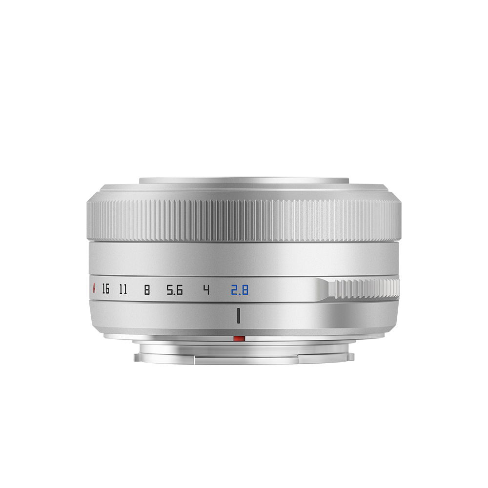 TTArtisan AF27mm F2.8 APS-C - Fuji X Mount Silver