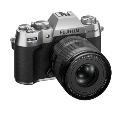 FUJIFILM X-T50 with XF16-50mmF2.8-4.8 R LM WR Silver
