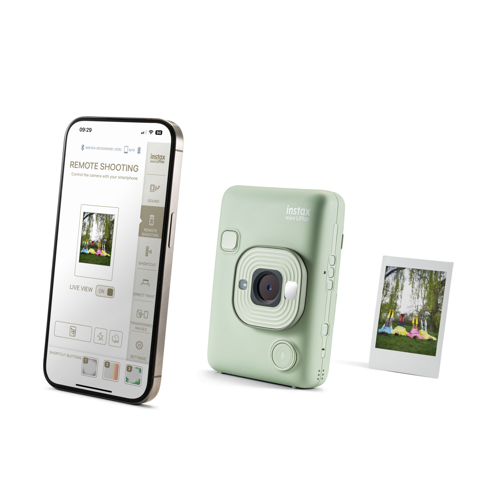 Instax Mini LiPlay Matcha Green