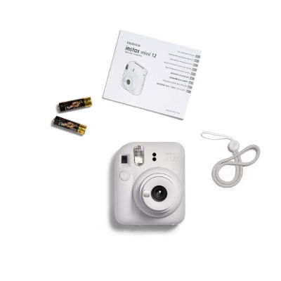 Instax Mini 12 Clay White
