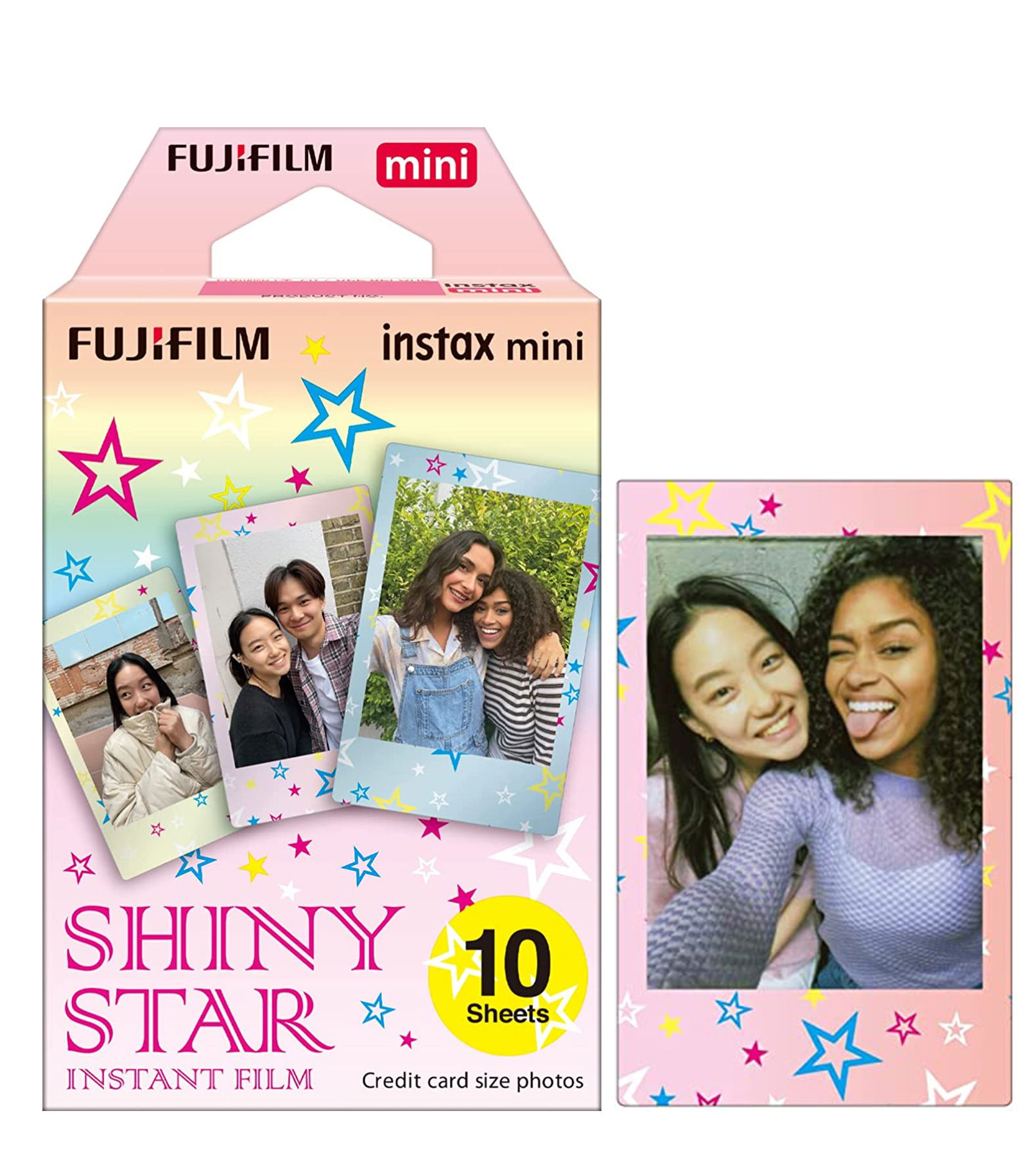 INSTAX MINI SHINY STAR FILM PK OF 10EXP