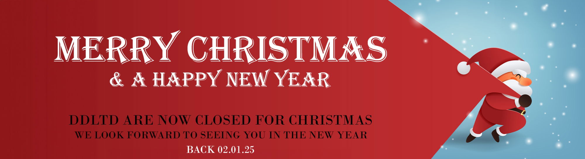 Christmas Closure