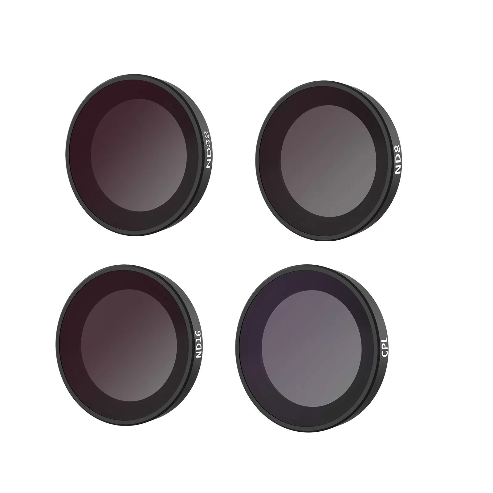 Telesin CPL/ND8/ND16/ND32 Lens Filter Set For Insta360 Go2