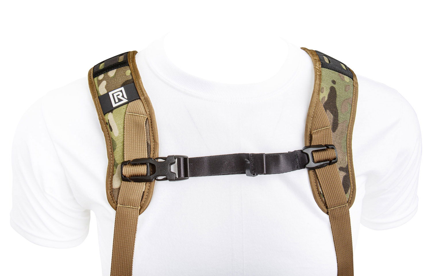 BlackRapid Double Camera Harness - Multi-Terrain Camo