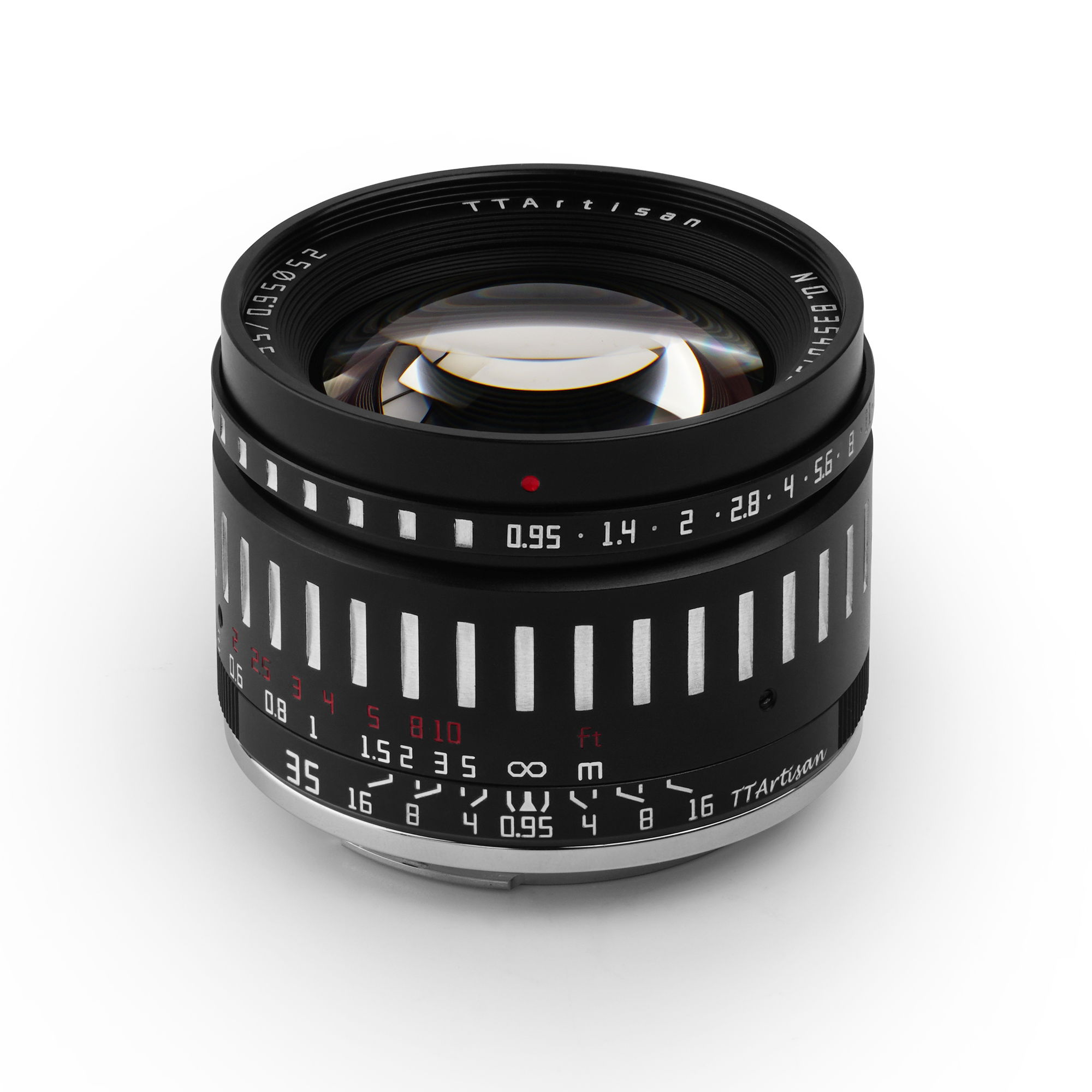 TTArtisan APS-C 35mm F0.95 EOS-R Mount Black & Silver