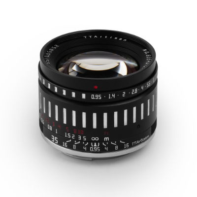 TTArtisan APS-C 35mm F0.95 EOS-R Mount Black & Silver