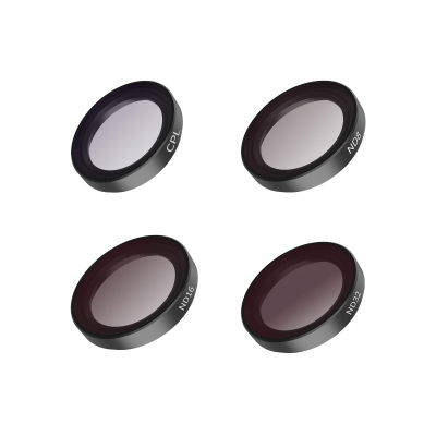 Telesin CPL/ND8/ND16/ND32 Lens Filter Set For Insta360 Go2