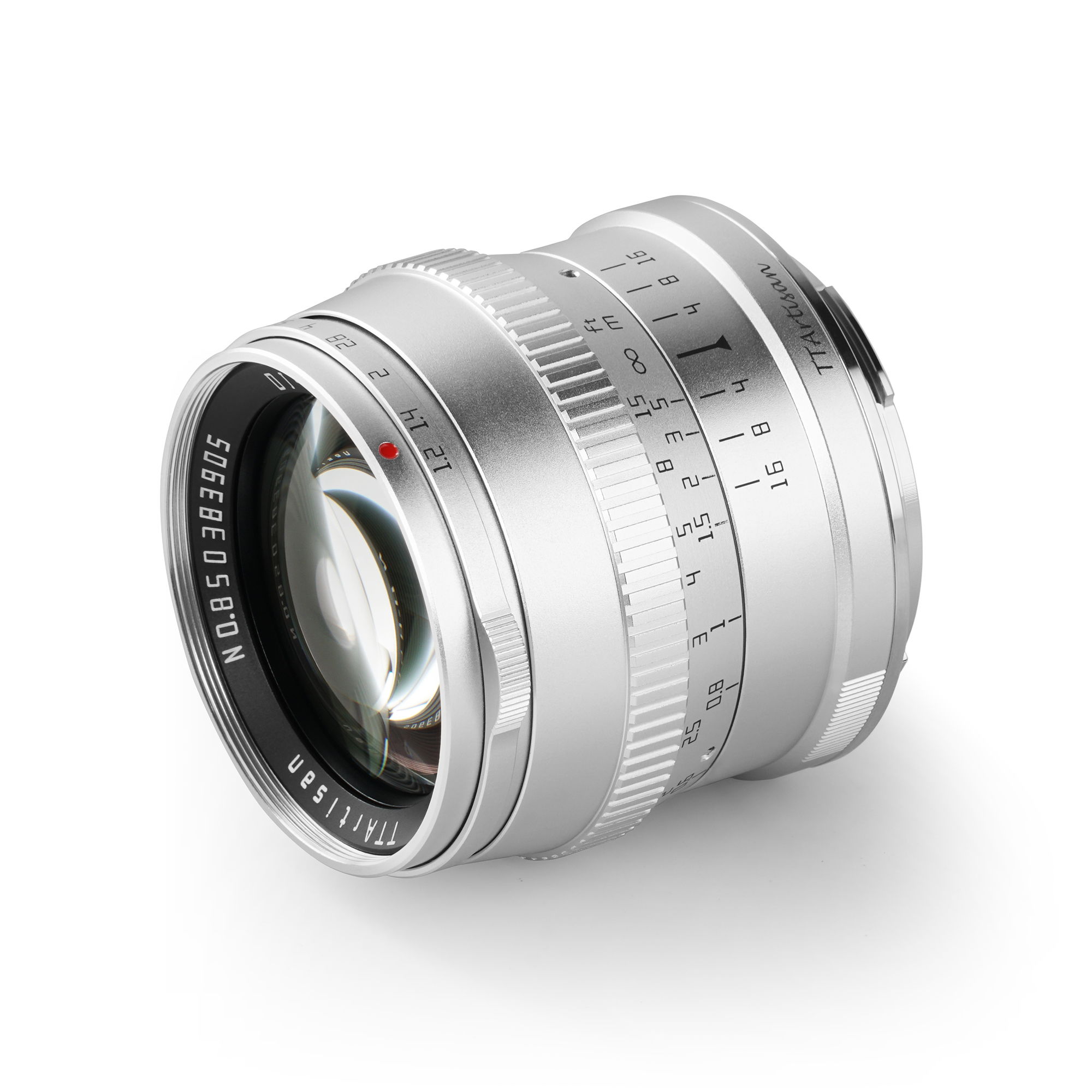 TTArtisan 50mm f1.2 APS-C for FUJI FX Mount Silver