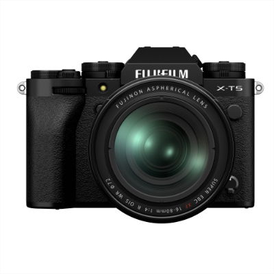 Fujifilm X-T5 Kit with XF 16-80mm lens (Black)