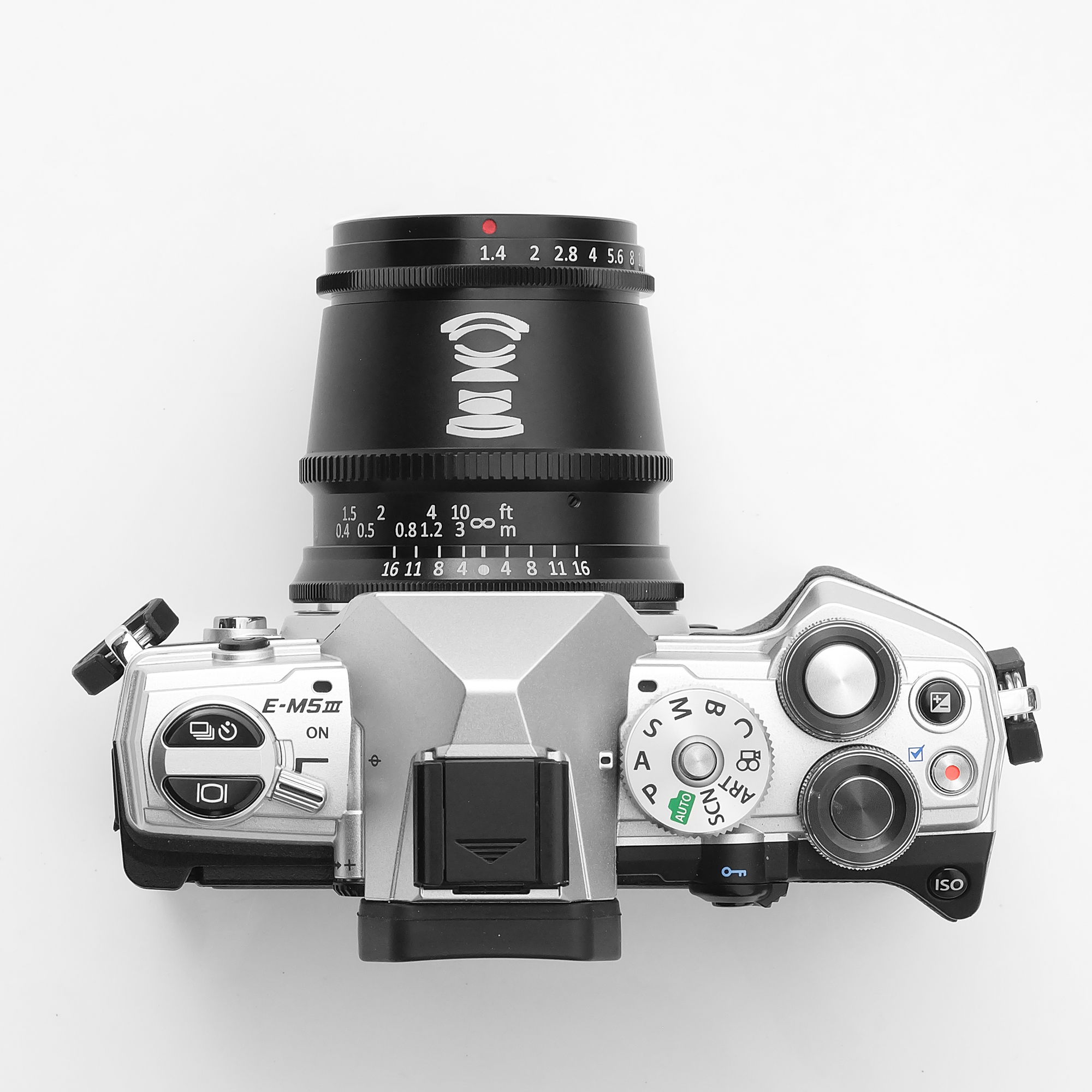 TTArtisan 17mm f1.4 APS-C for M43 Mount Black