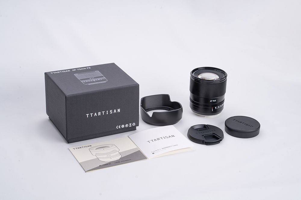 TTArtisan AF75mm F2 L Mount Black