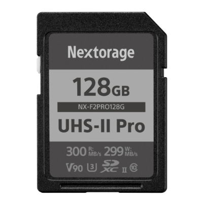 Nextorage V90 UHS-II SD card Pro series 128GB