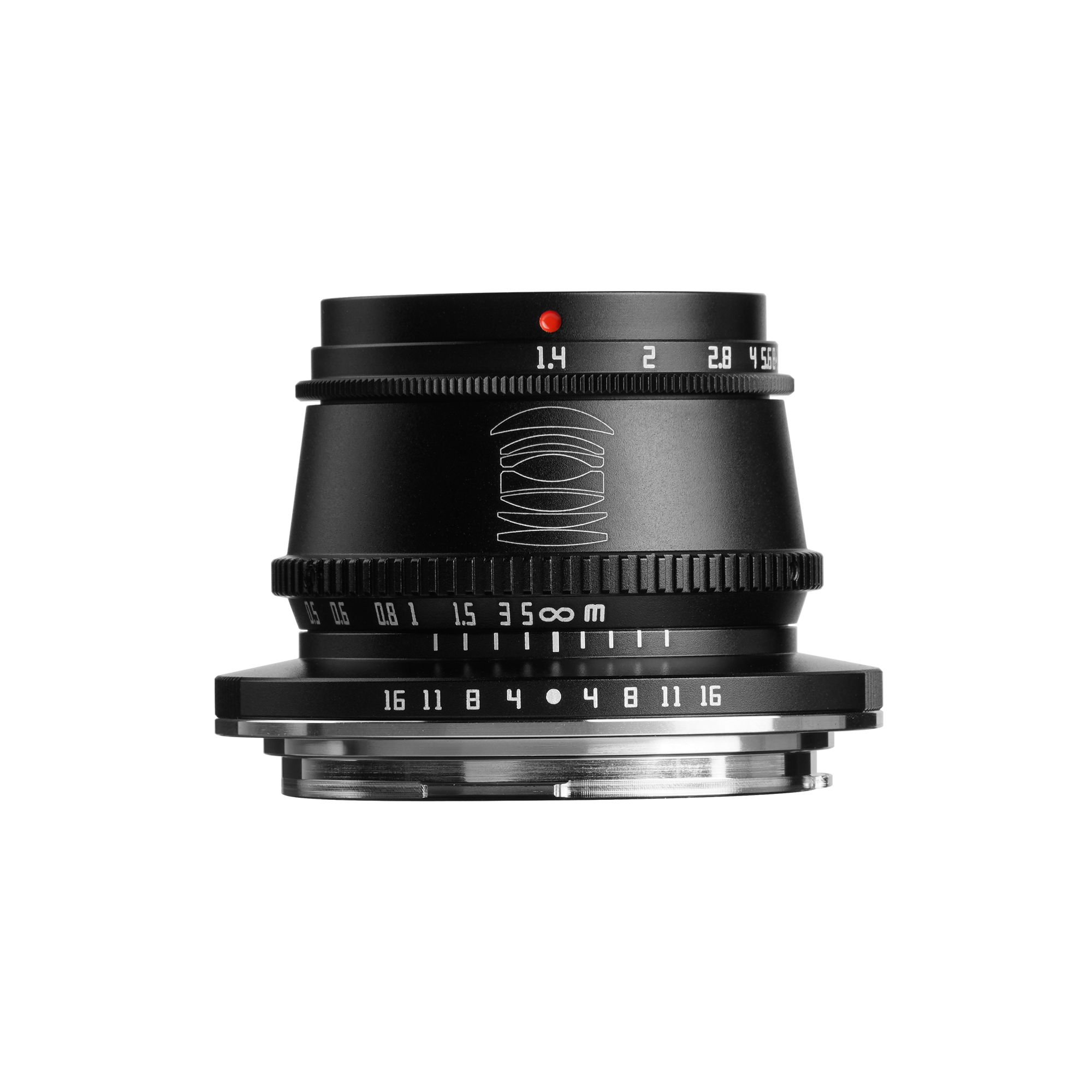 TTArtisan 35mm f1.4 APS-C for CANON M Mount Black