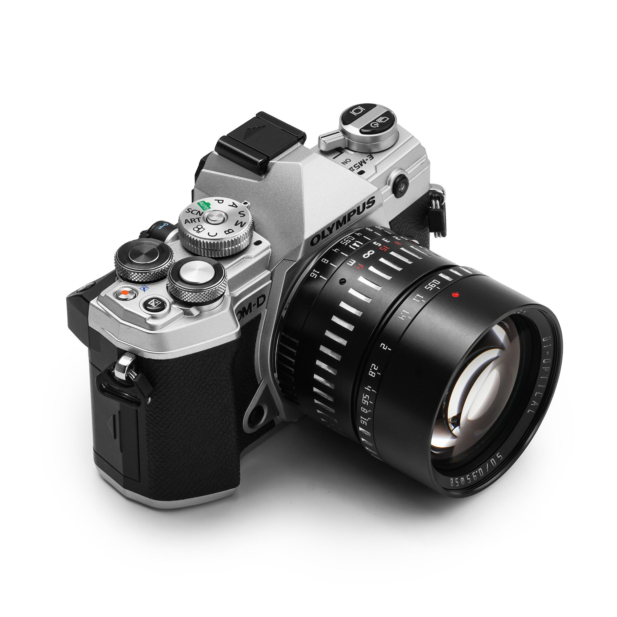 TTArtisan APS-C 50mm F/0.95 M43 Black & Silver