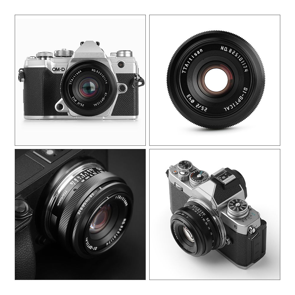 TTArtisan APS-C 25mm F2  E Mount Black