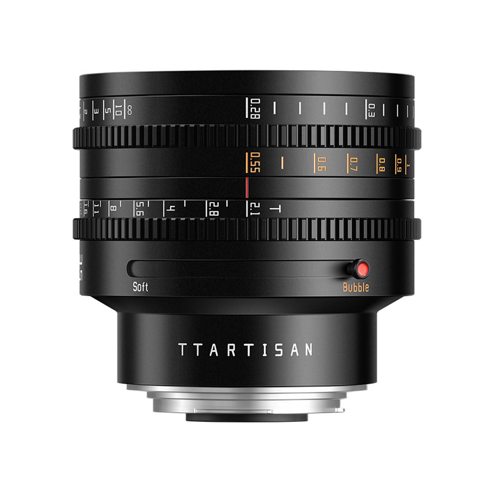 TTArtisan 35mm T2.1 Dual Bokeh - Cine Lens for CanonRF Mount
