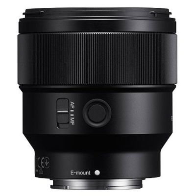 Sony E FE 85mm f1.8 Black