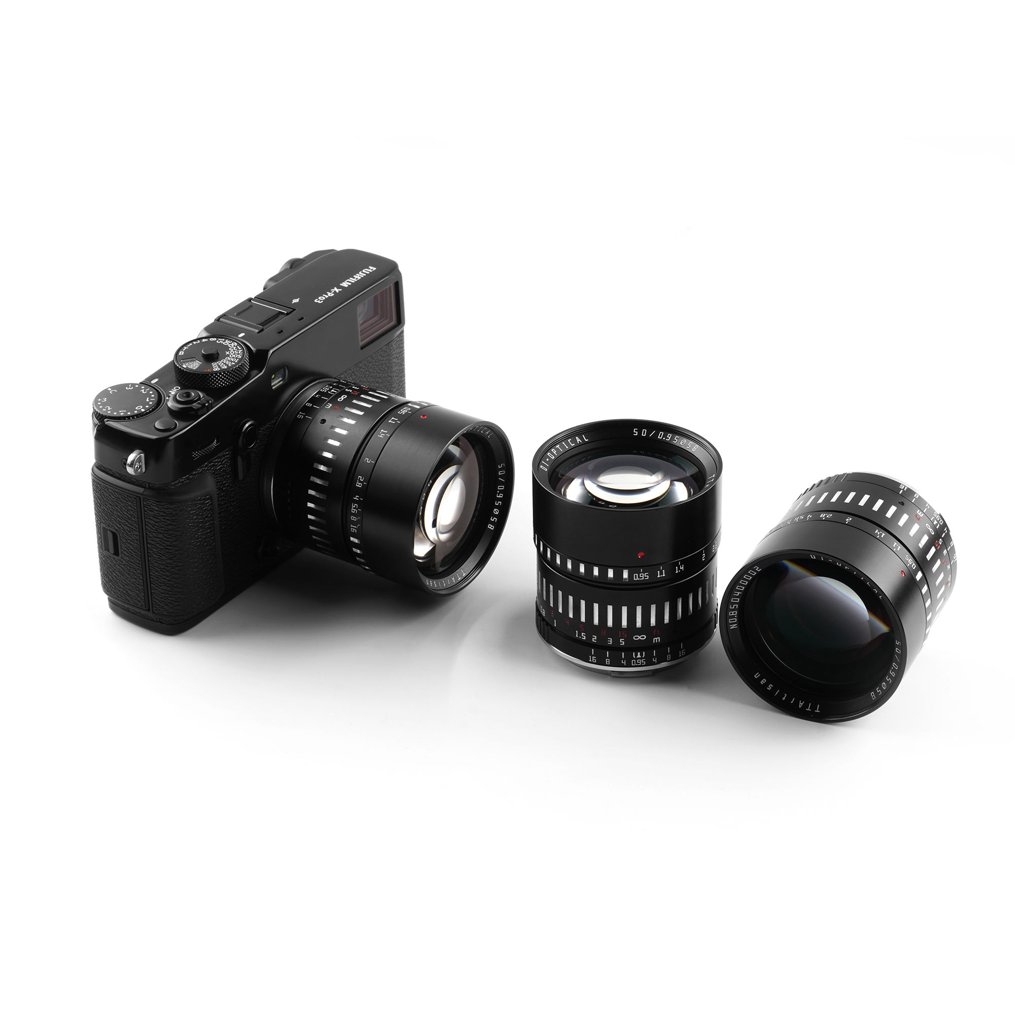 TTArtisan APS-C 50mm F/0.95 M43 Black & Silver