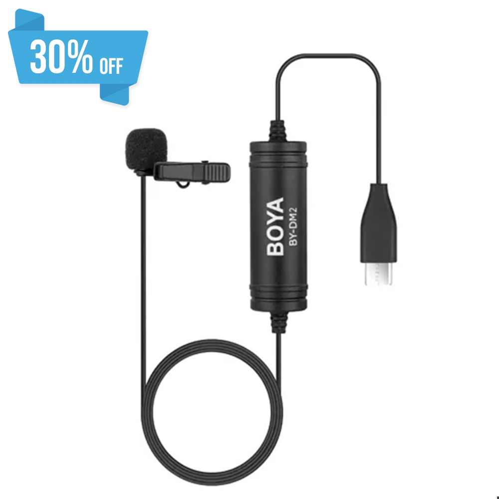 Boya Type-C lavalier microphone BY-DM2