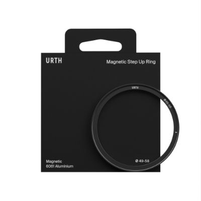 Urth 49-58mm Magnetic Step-Up Ring Lens Filter Adapter