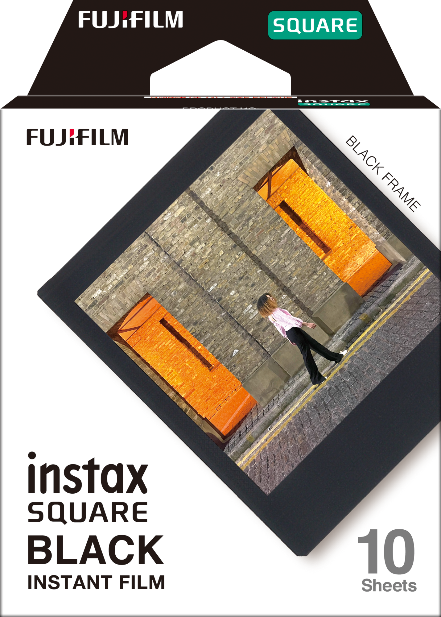 INSTAX SQUARE BLACK FRAME PK OF 10