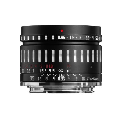 TTArtisan APS-C 35mm F0.95 E Mount Black & Silver