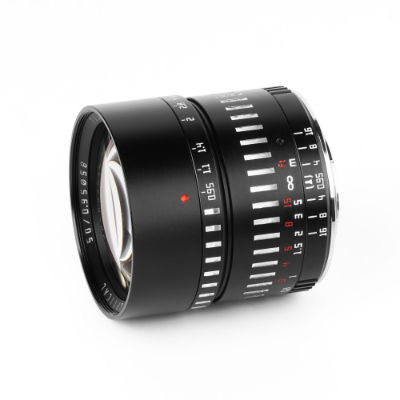 TTArtisan APS-C 50mm F/0.95 M43 Black & Silver