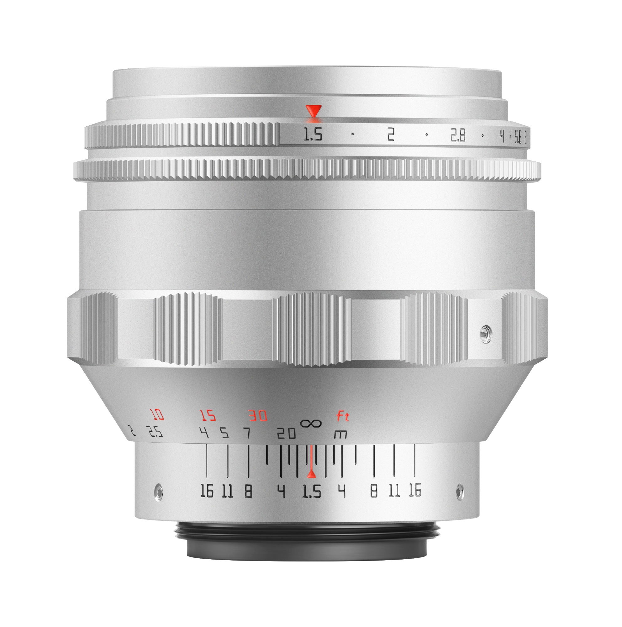 TTArtisan 75mm F1.5 M42 Mount Silver - Swirly Bokeh