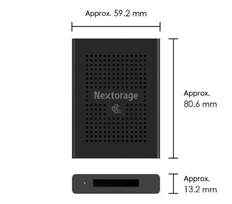 Nextorage CFexpress Type B Card Reader