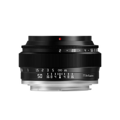 TTArtisan 50mm F2 EOS-M Mount (Full Frame) Black