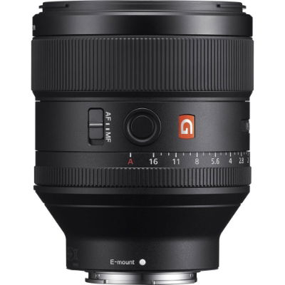 Sony E FE 85mm f1.4 GM Black