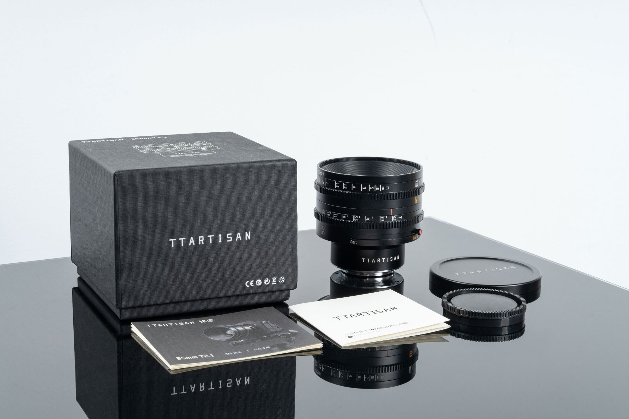 TTArtisan 35mm T2.1 Dual Bokeh - Cine Lens for CanonRF Mount