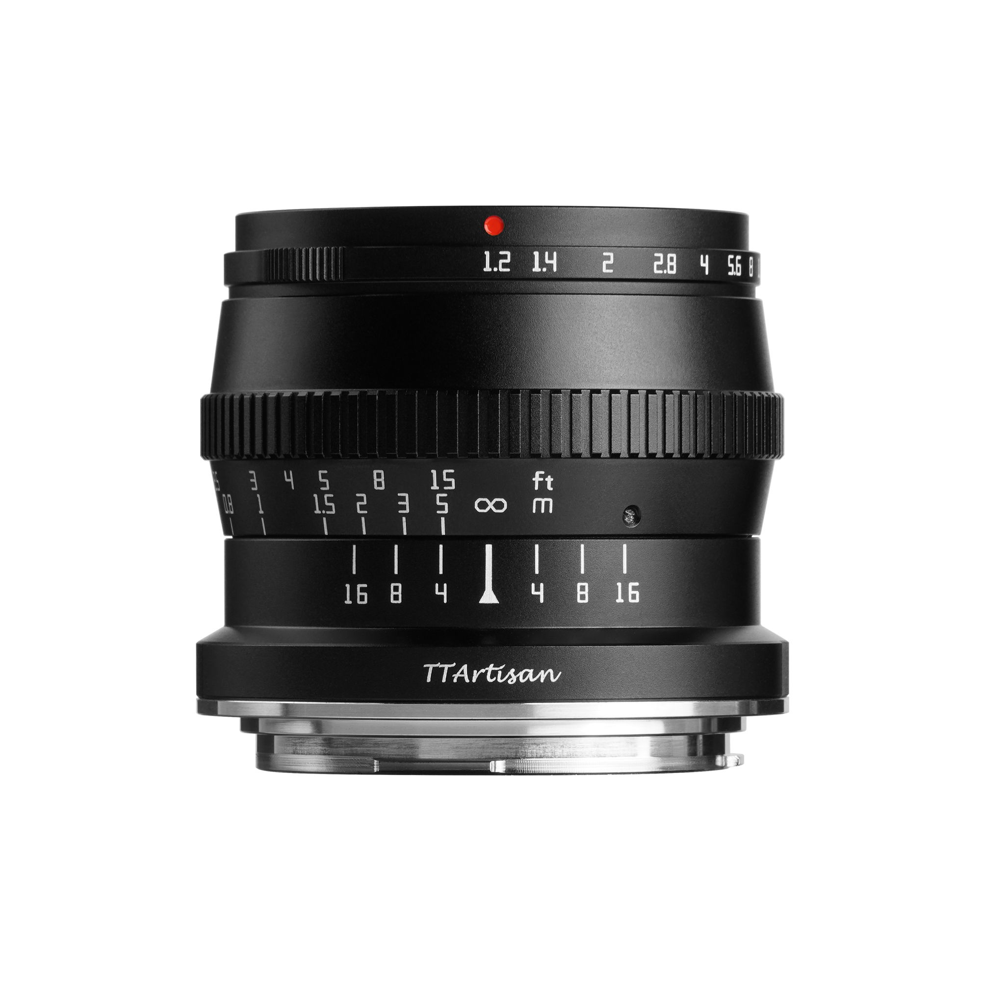 TTArtisan 50mm f1.2 APS-C for FUJI FX Mount Black
