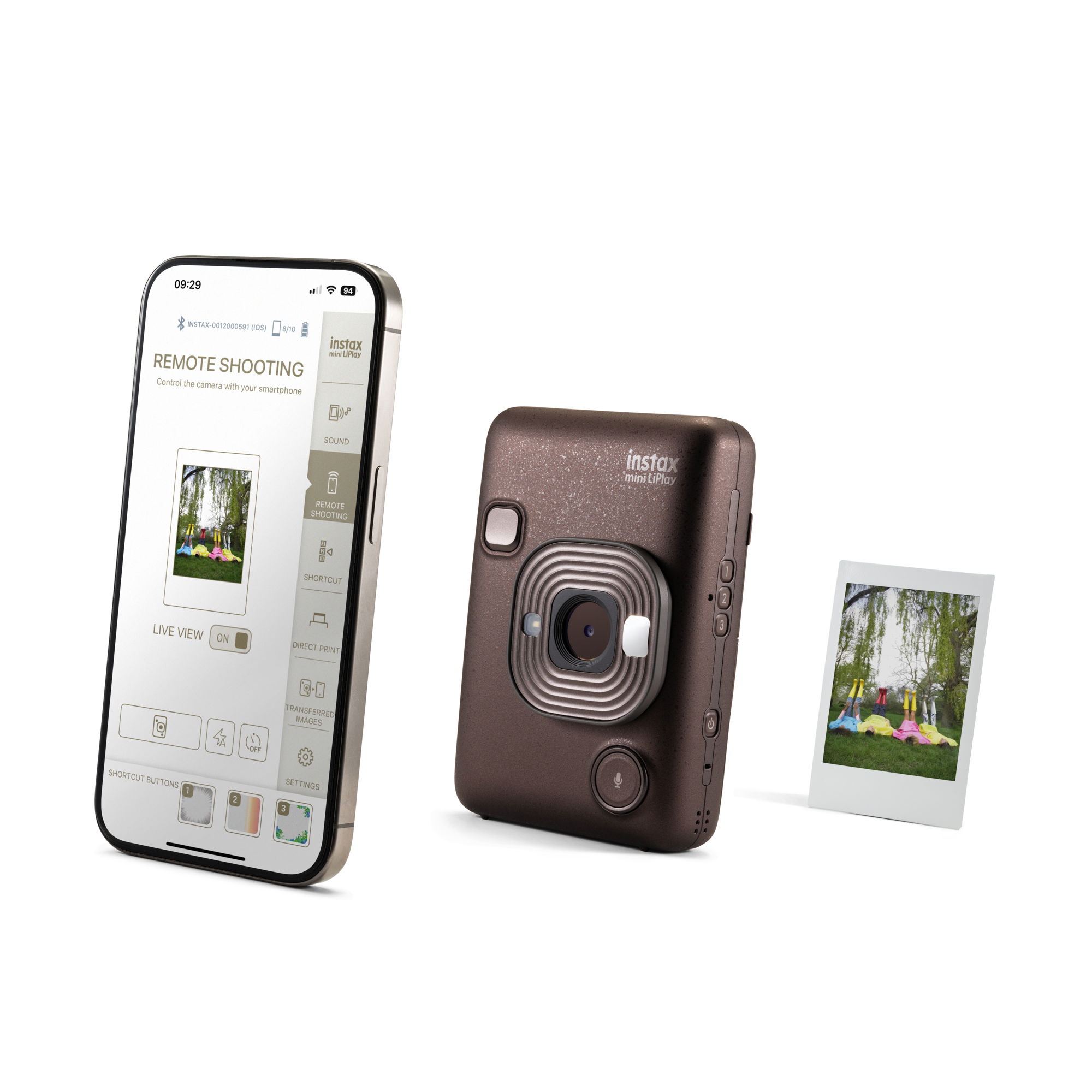 Instax Mini LiPlay Deep Bronze