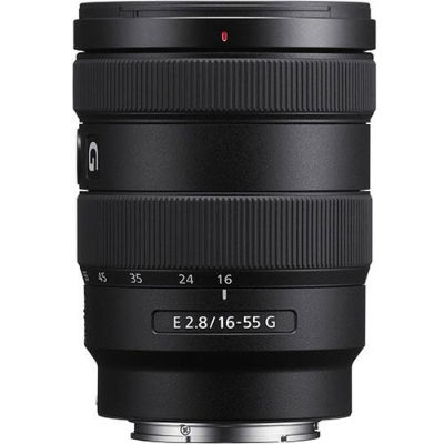 Sony E 16-55mm F2.8 G side