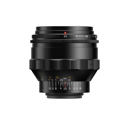 TTArtisan 75mm F1.5 M42 Mount Black - Swirly Bokeh