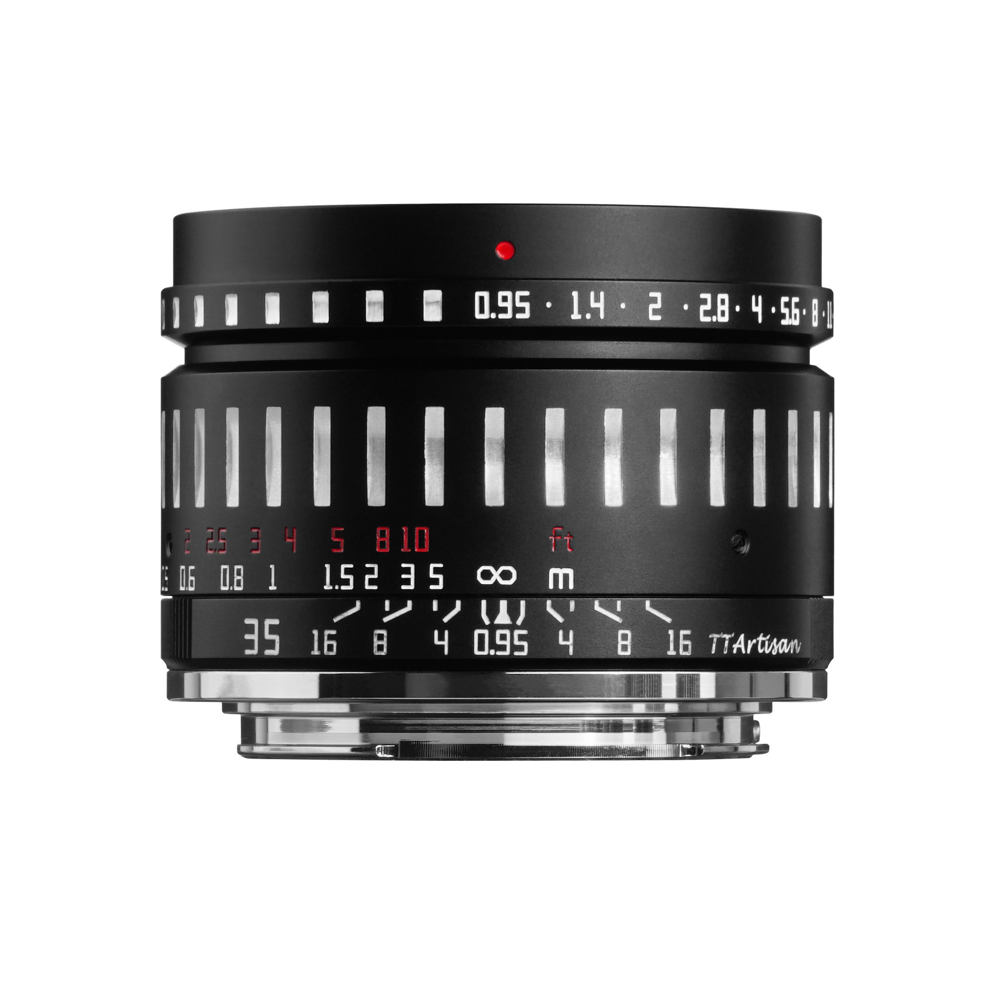 TTArtisan APS-C 35mm F0.95 X Mount Black & Silver