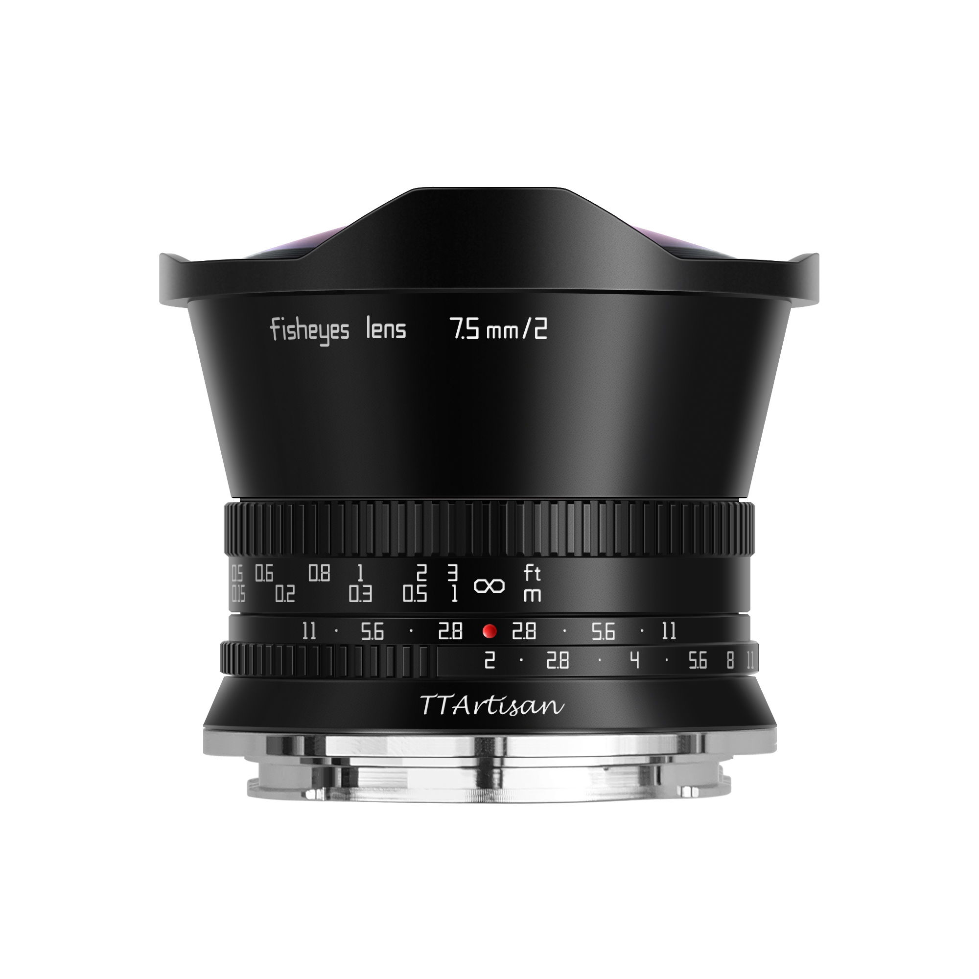 TTArtisan APS-C 7.5mm F/2.0 Nikon Z Mount Black