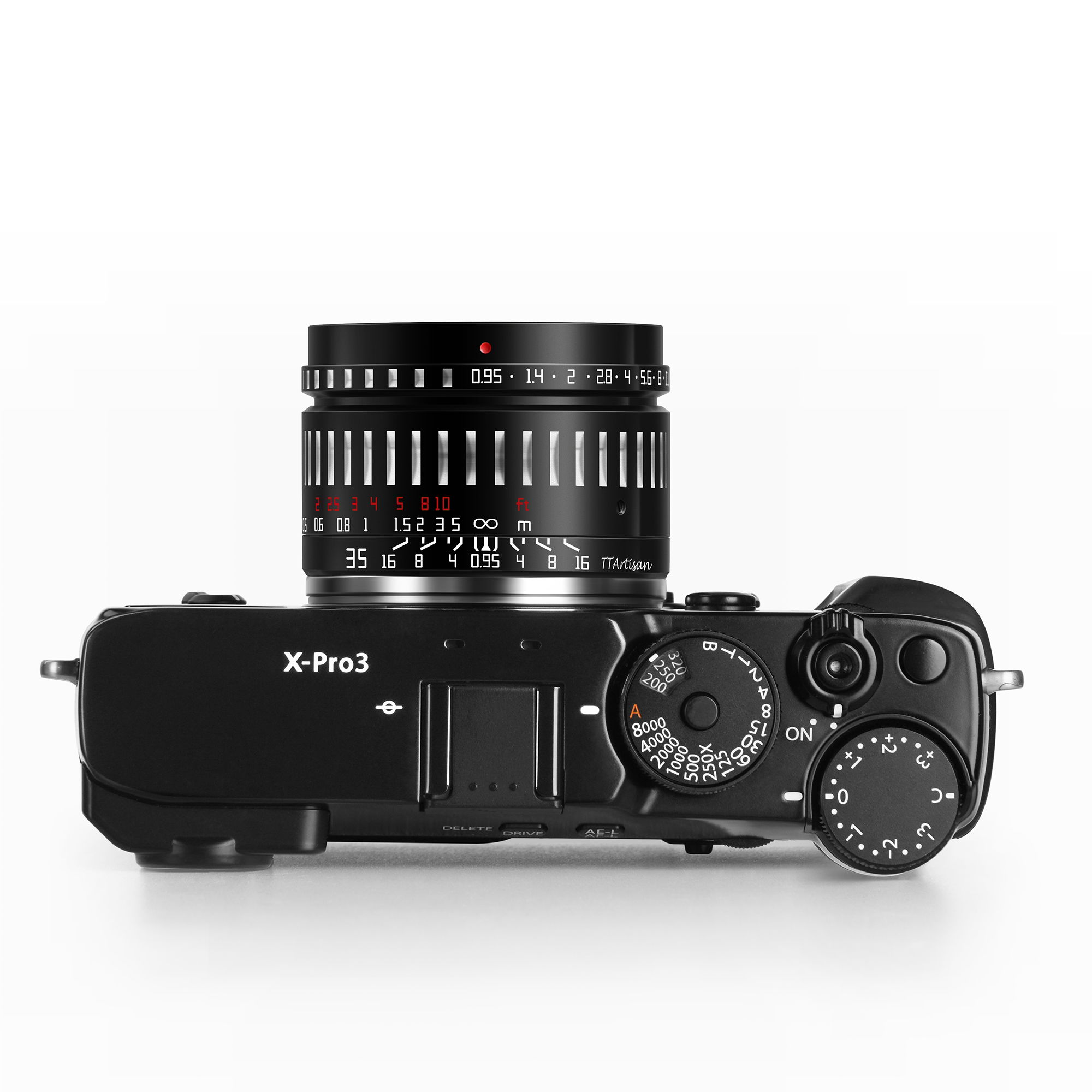 TTArtisan APS-C 35mm F0.95 X Mount Black & Silver