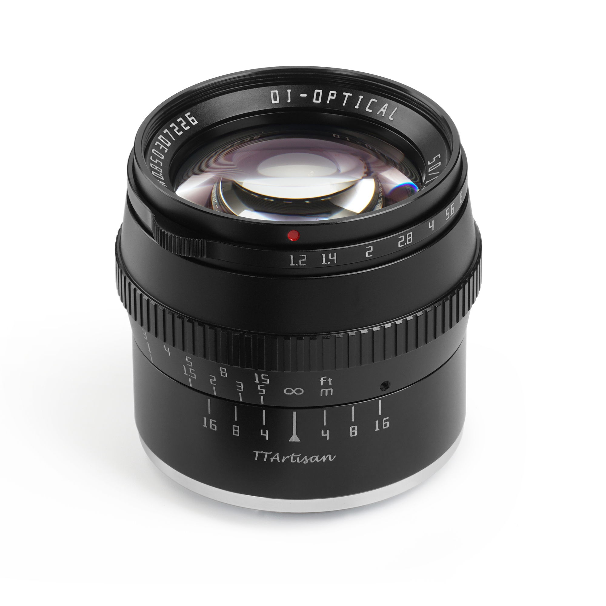 TTArtisan 50mm f1.2 APS-C for CANON M Mount Black