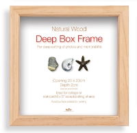 PI02368 Box Frame Natural 20x20