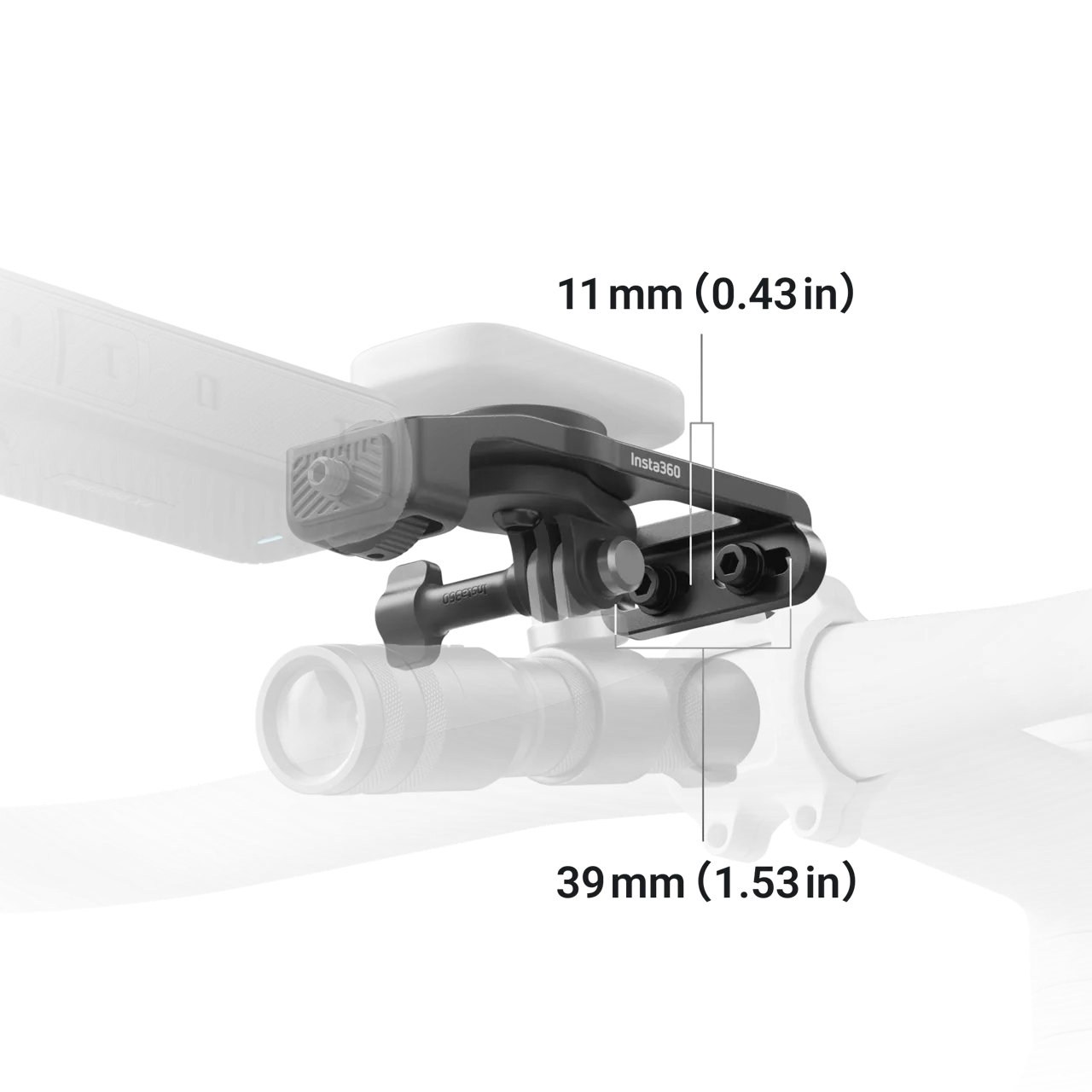 Insta360 Bike Computer Mount (Independent Handlebars)