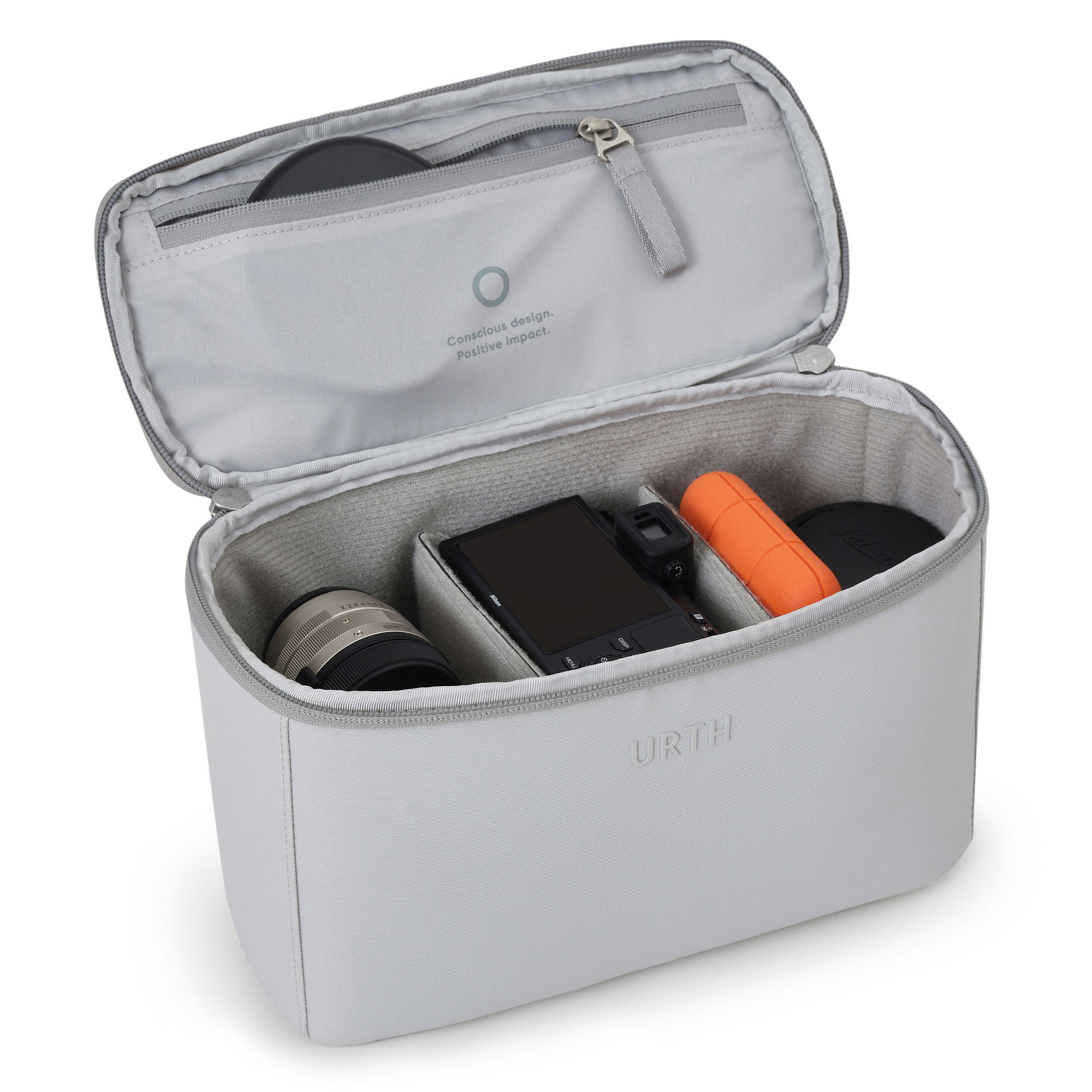 Urth Arkose Camera Insert (Ash Grey)