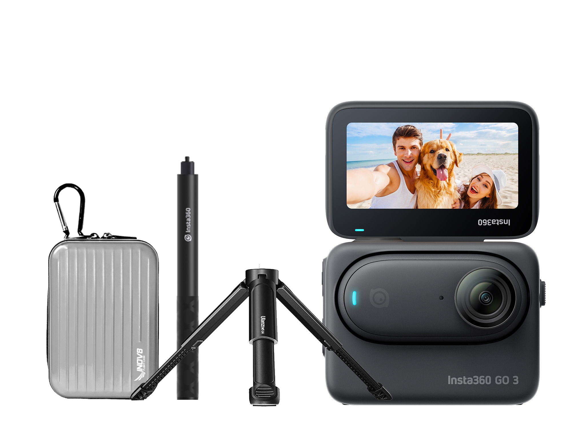 Insta360 GO 3 Midnight Black Premium Kit