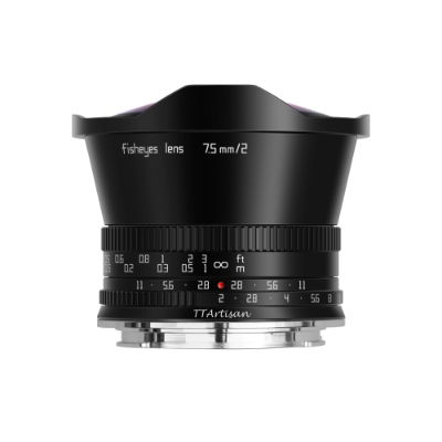 TTArtisan APS-C 7.5mm F/2.0 L Mount Black
