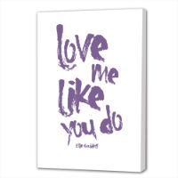 SONG01 - Love me like you do - purple