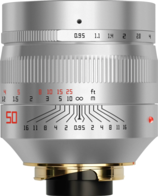 TTArtisan 50mm F0.95 Leica M Mount Silver