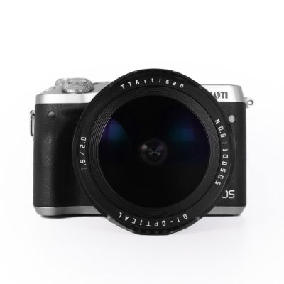 TTArtisan APS-C 7.5mm F/2.0 Canon M Mount Black